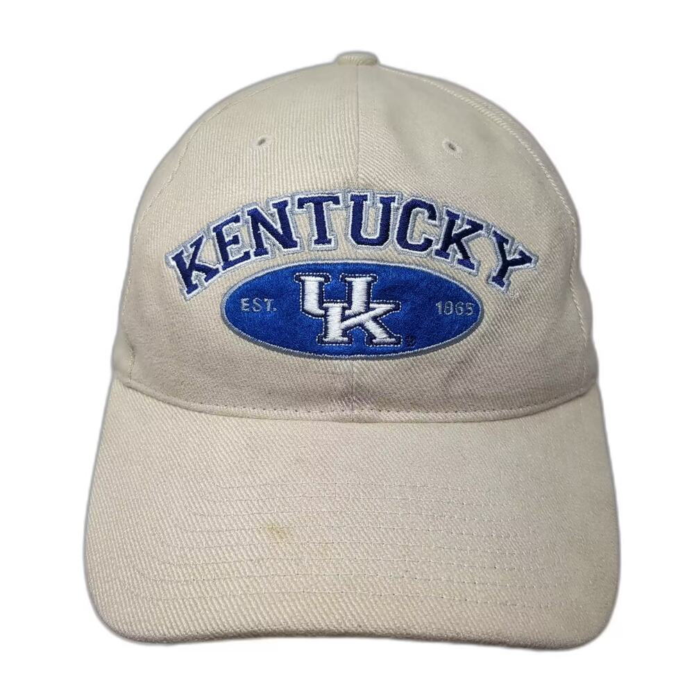 Twins Enterprise NCAA Kentucky Wildcats Hat Brown Blue OSFA Strapback Cap - Picture 1 of 10